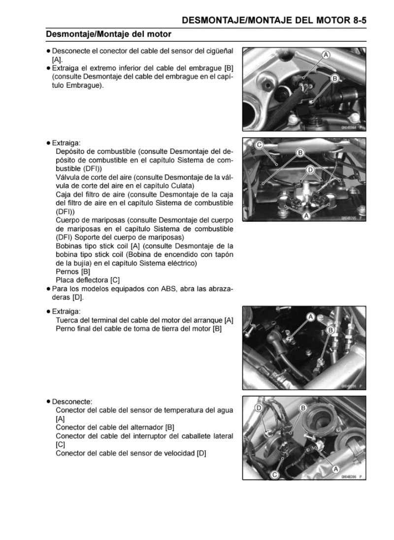 Manual de Taller Kawasaki VERSYS 2011 - Imagen 3