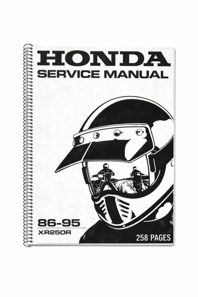 Manual de Taller Honda XR250R 86-95