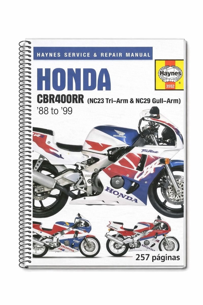 Manual de Taller Honda CBR400RR 1988-1999