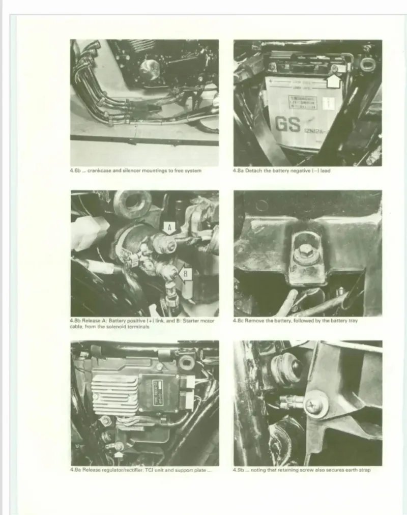 Manual de Taller Yamaha XJ650 & 750 - Imagen 3