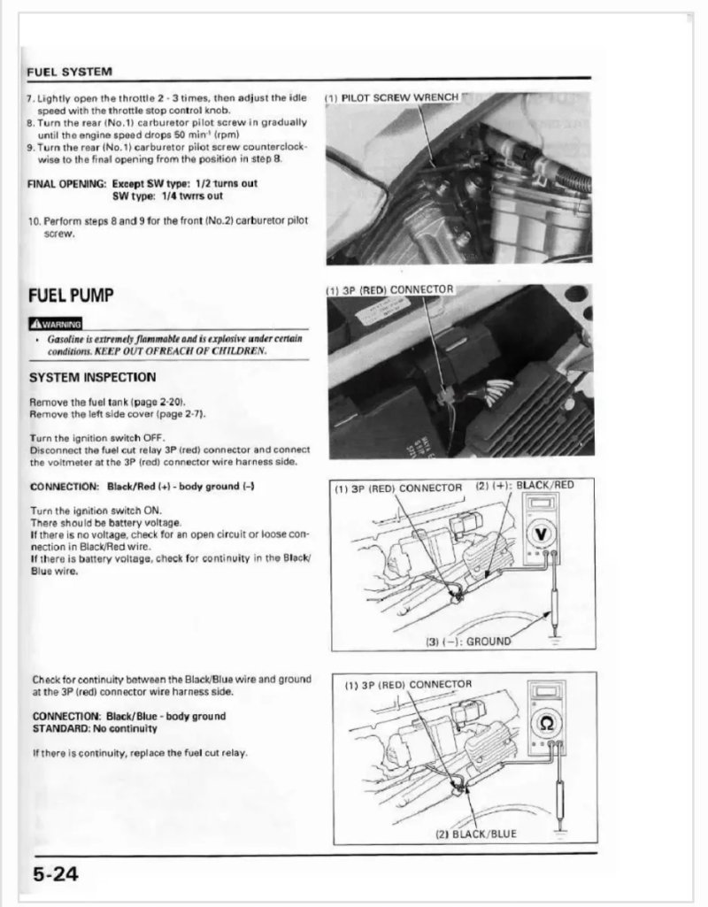 Manual de Taller Honda XRV750T 1995 - Imagen 3