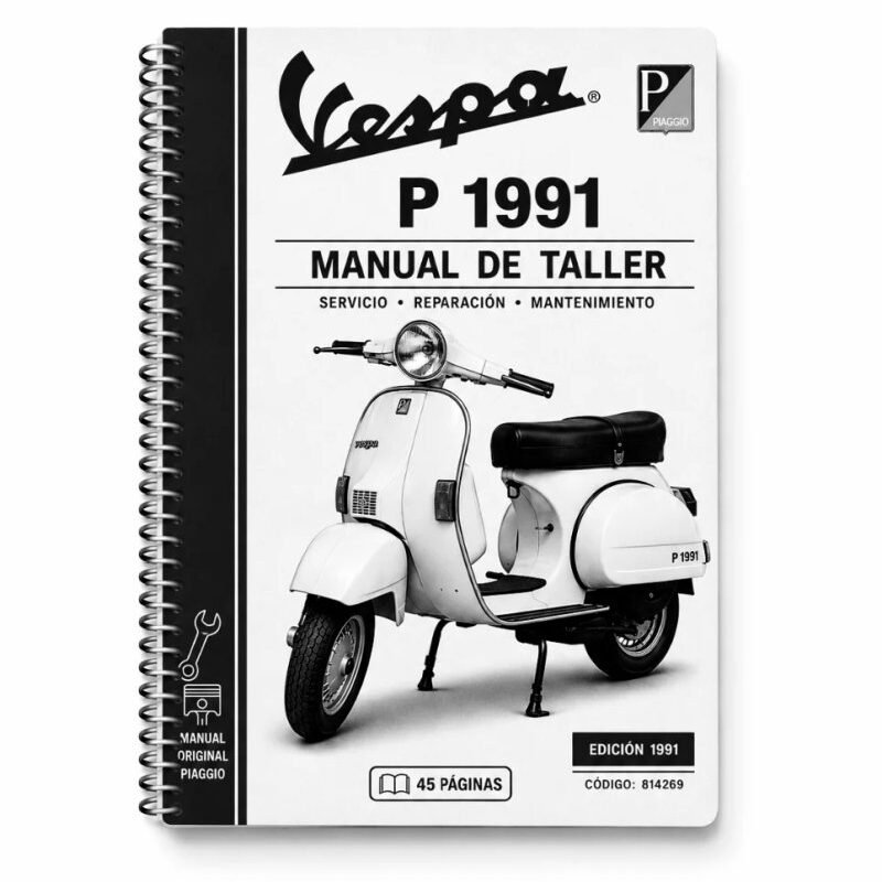 Manual Taller Vespa P 1991 Piaggio