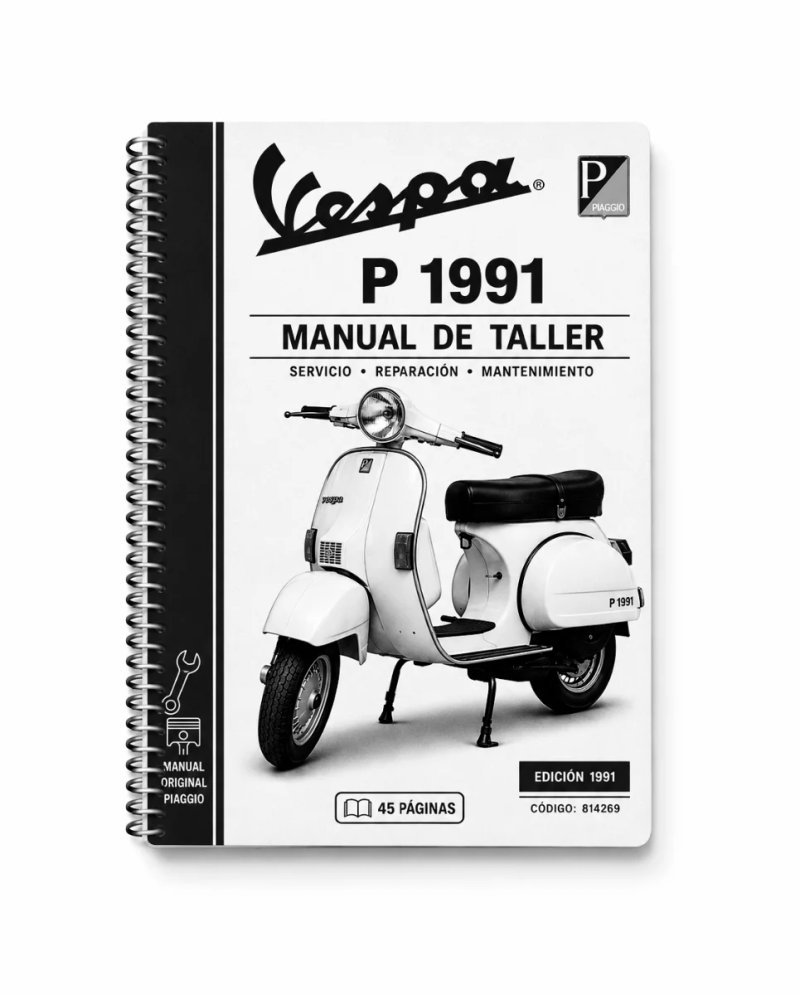 Manual de Taller Vespa PX (1991)