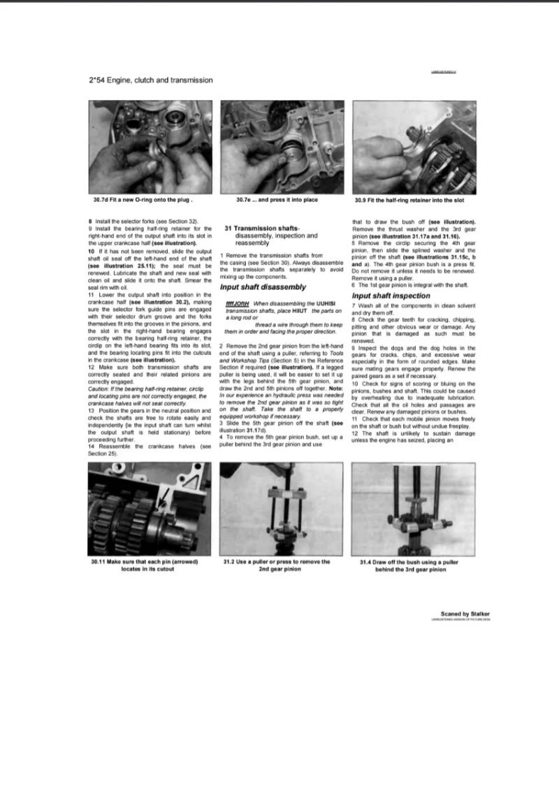 Manual de Taller Yamaha XTZ 750 1993 - Imagen 3