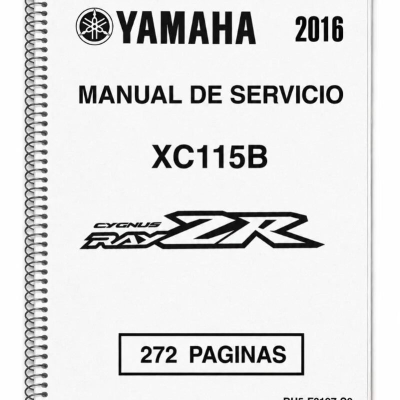 Manual de Taller Yamaha XC115B 2016