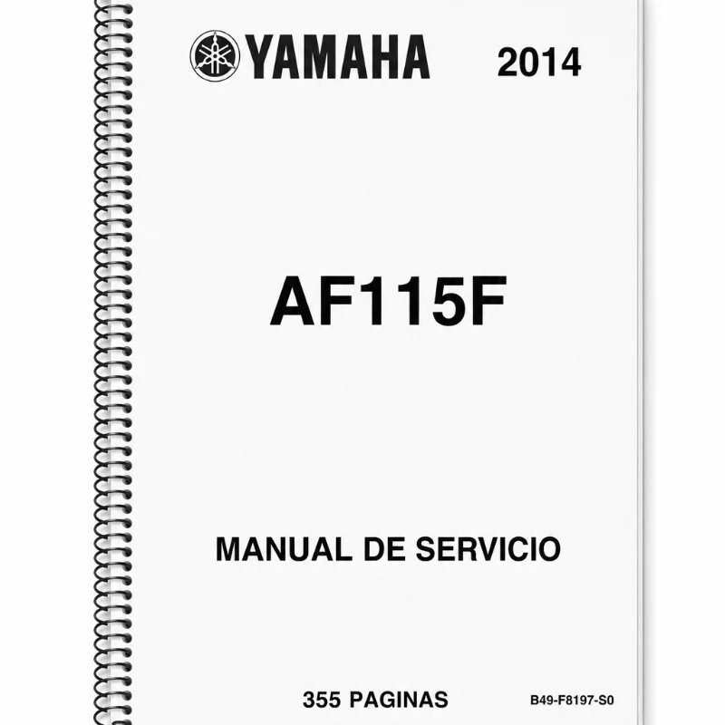 Manual de Taller Yamaha Aerox AF115F 2014