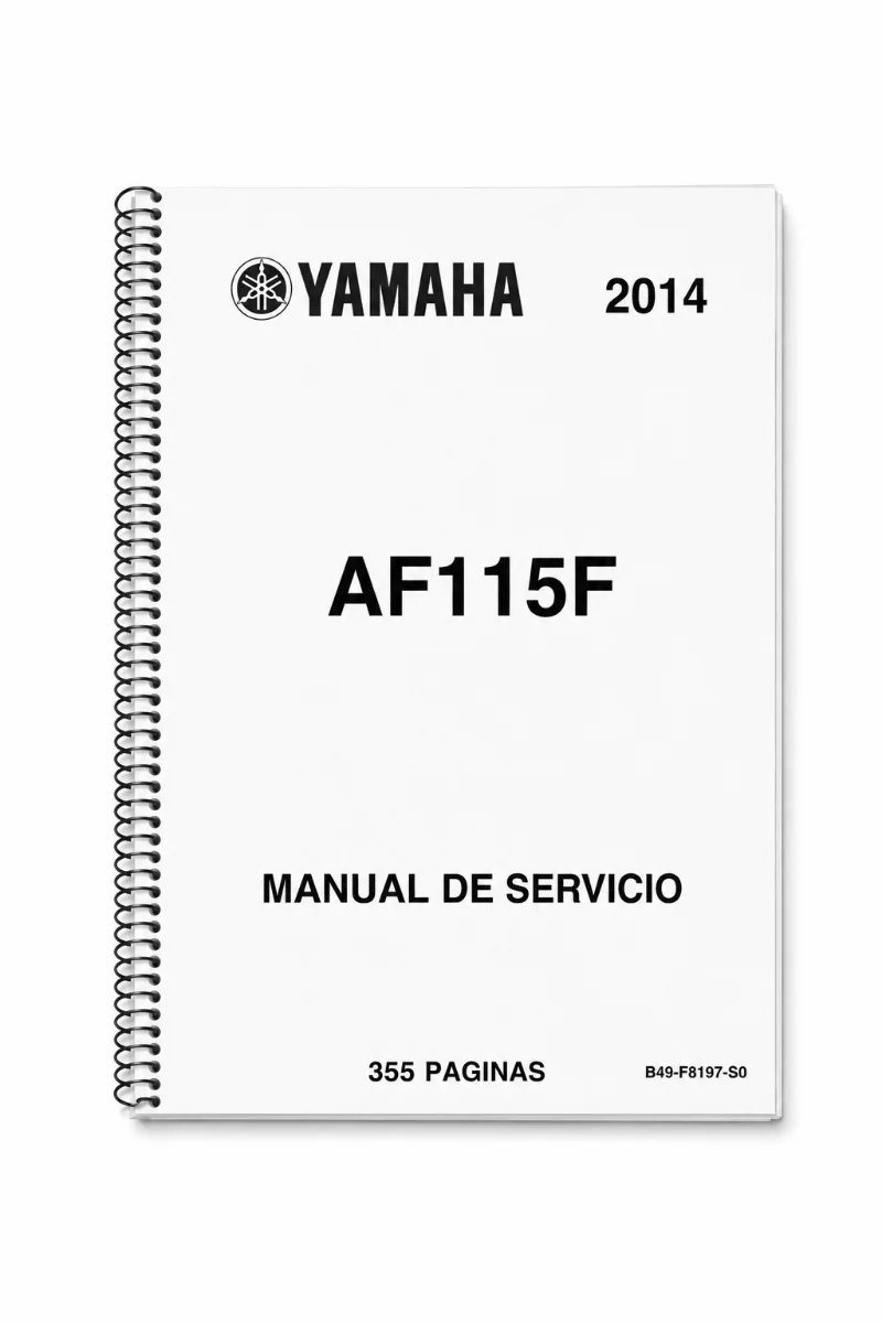 Manual de Taller Yamaha Aerox AF115F 2014