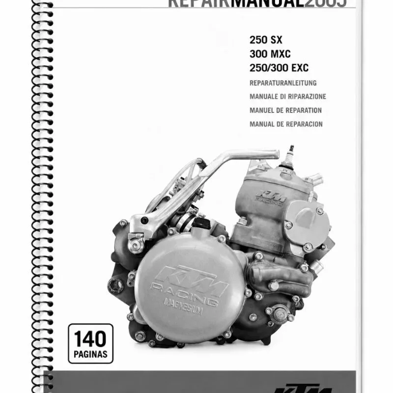 Manual de Taller KTM SX 250 sx 2005