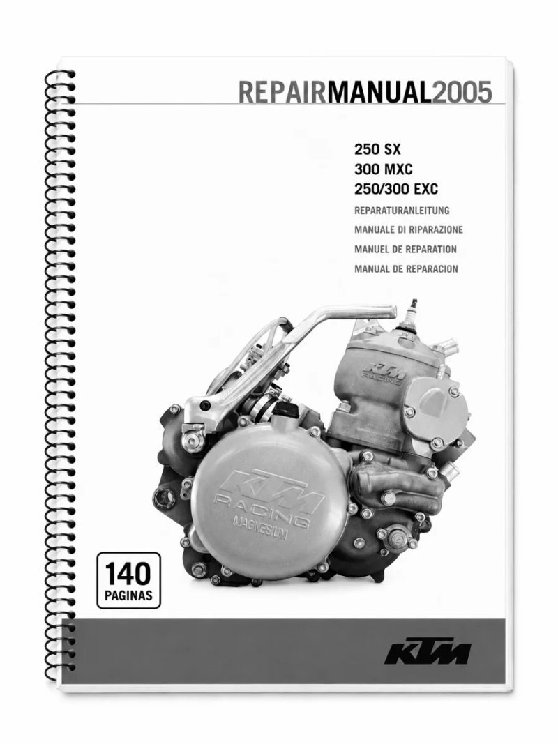 Manual de Taller KTM SX 250 sx 2005