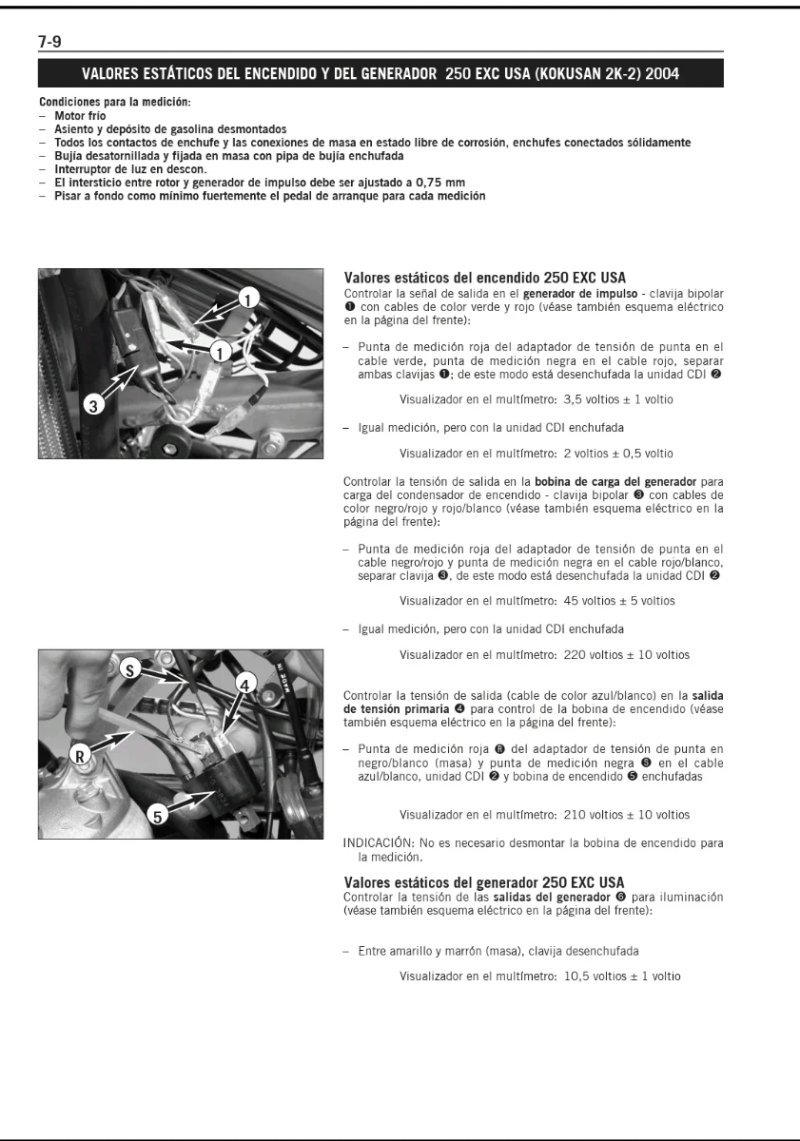 Manual de Taller KTM SX 250 sx 2005 - Imagen 3