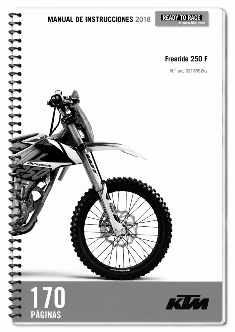 Manual de Taller KTM FREERIDE 250F 2018