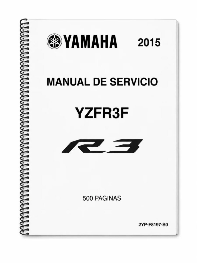 Manual de Taller Yamaha YZFR3F 2015