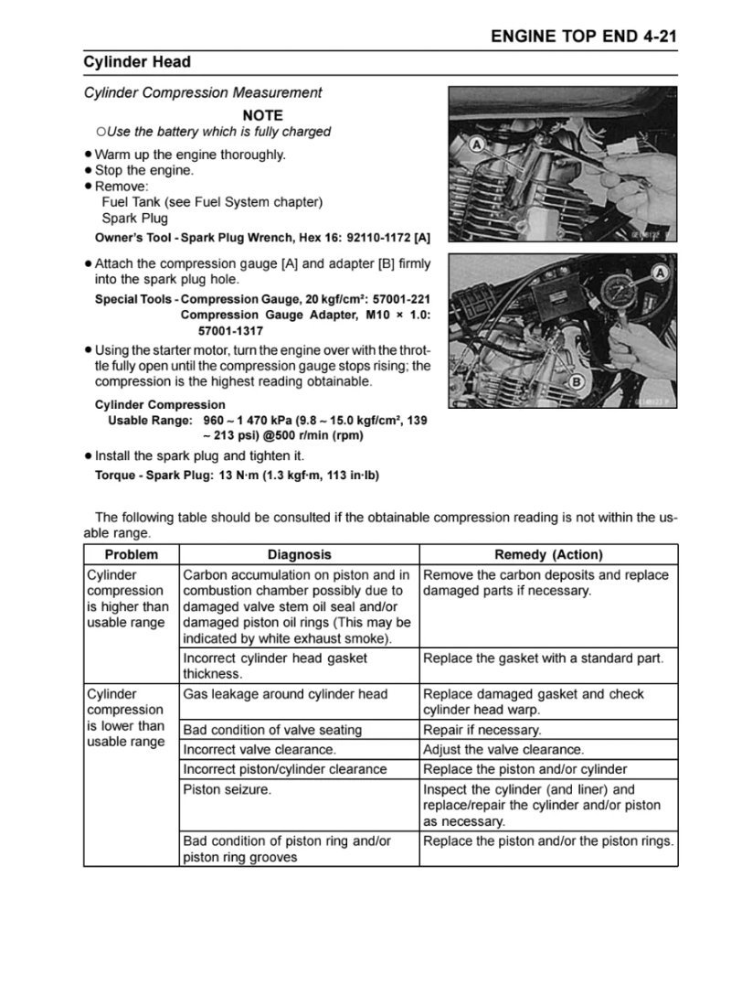 Manual de Taller Kawasaki ELIMINATOR 2006 - Imagen 4