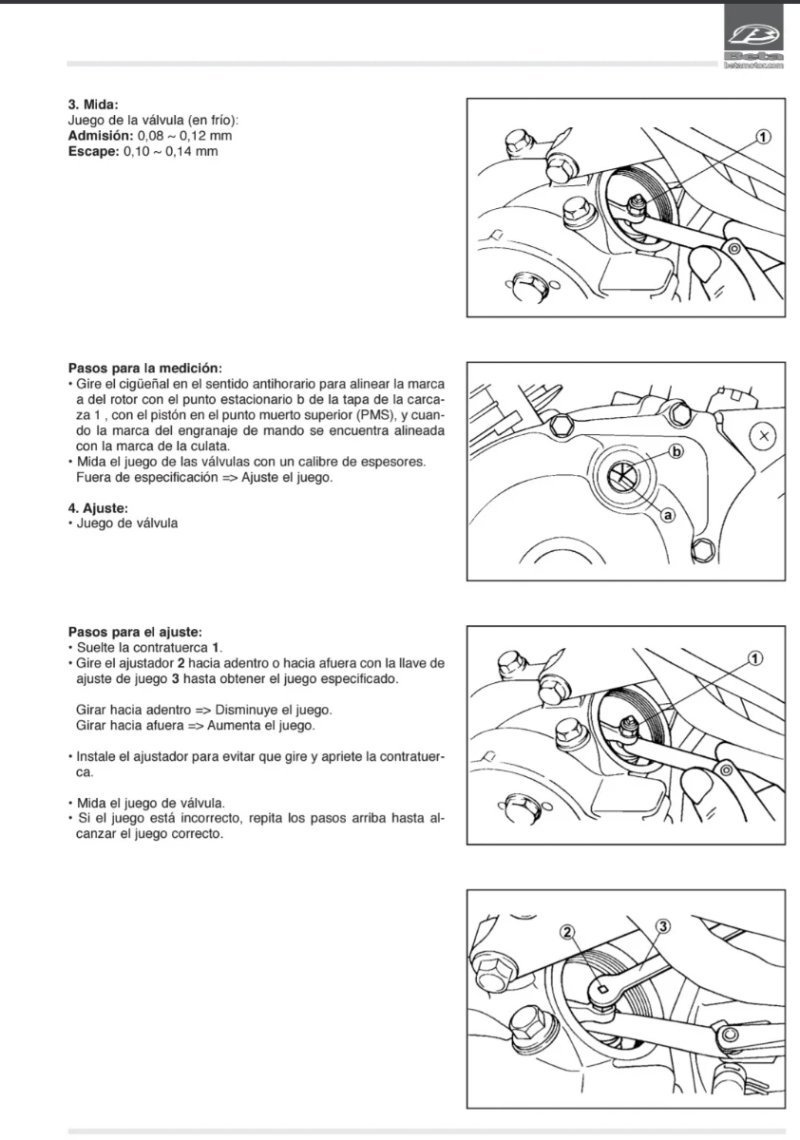 Manual de Talleres Beta ALP 4T 125/200 2007 - Imagen 3