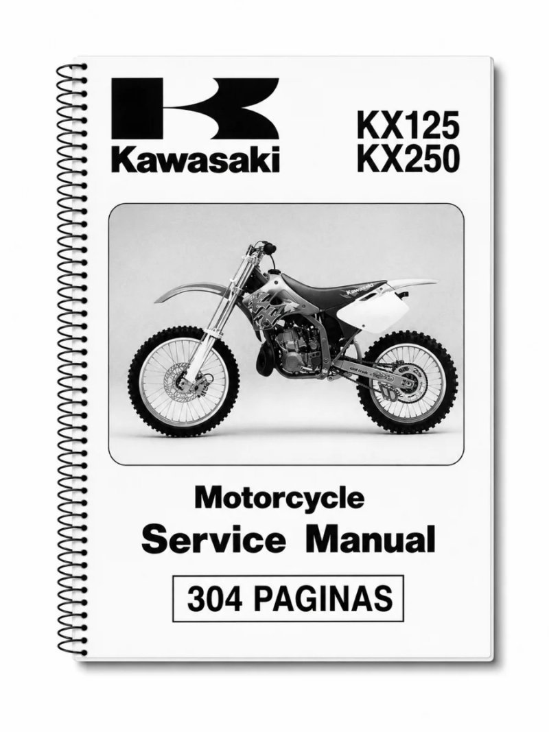 Manual de Taller Kawasaki KX125 KX250 1994-1998