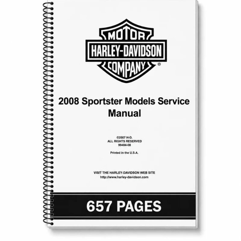 Manual de Taller Harley-Davidson Sportster 2008