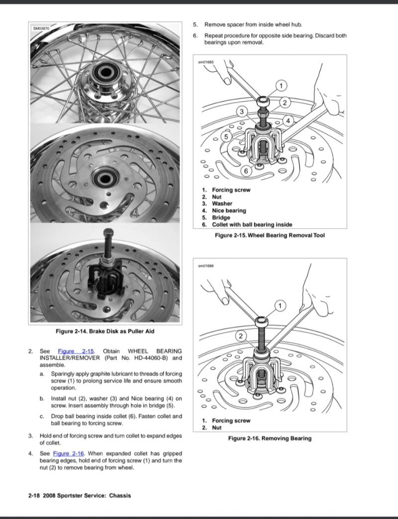 Manual de Taller Harley-Davidson Sportster 2008 - Imagen 3