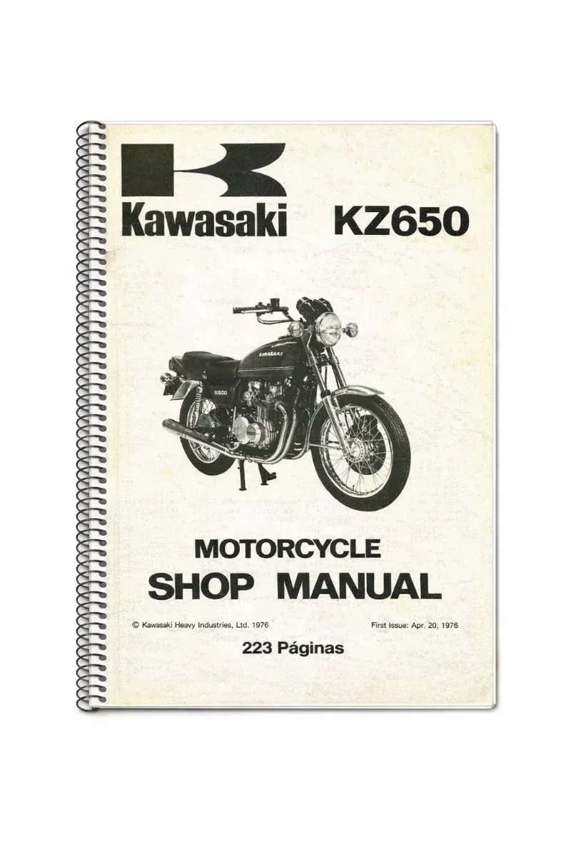 Manual de Taller Kawasaki Z650- KZ650 1976
