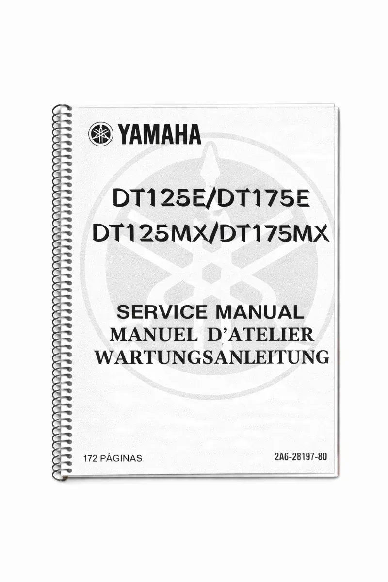 Manual de Taller Yamaha DT125E/DT175E DT125MX 1977