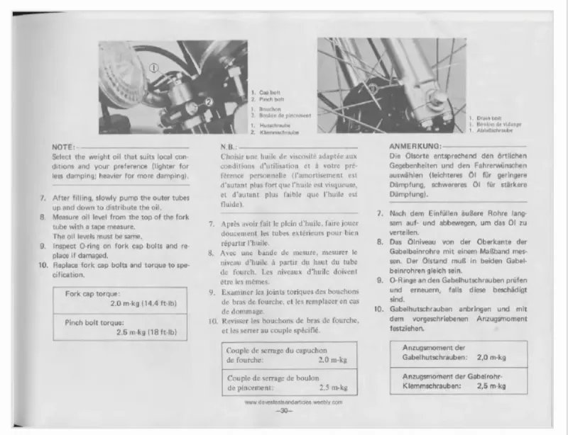 Manual de Taller Yamaha DT125E/DT175E DT125MX 1977 - Imagen 3