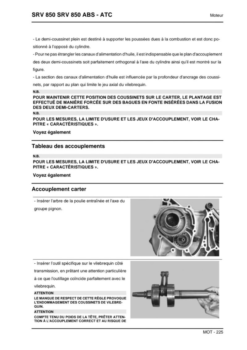 Manual de Taller Aprilia SRV 850 ABS 2014 - Imagen 3