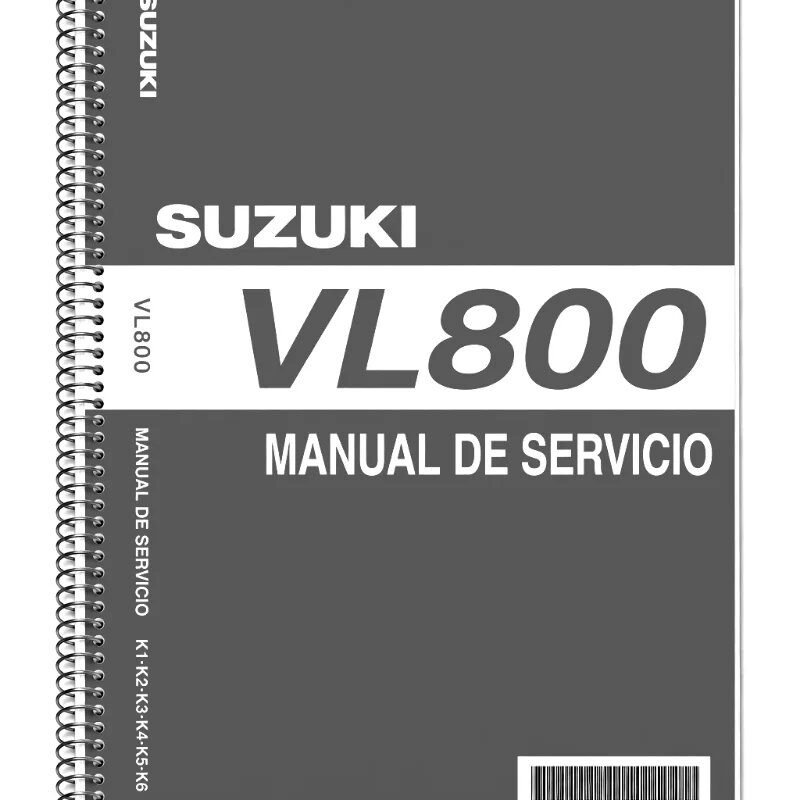 Manual de Taller Suzuki intruder VL800 2001-2006