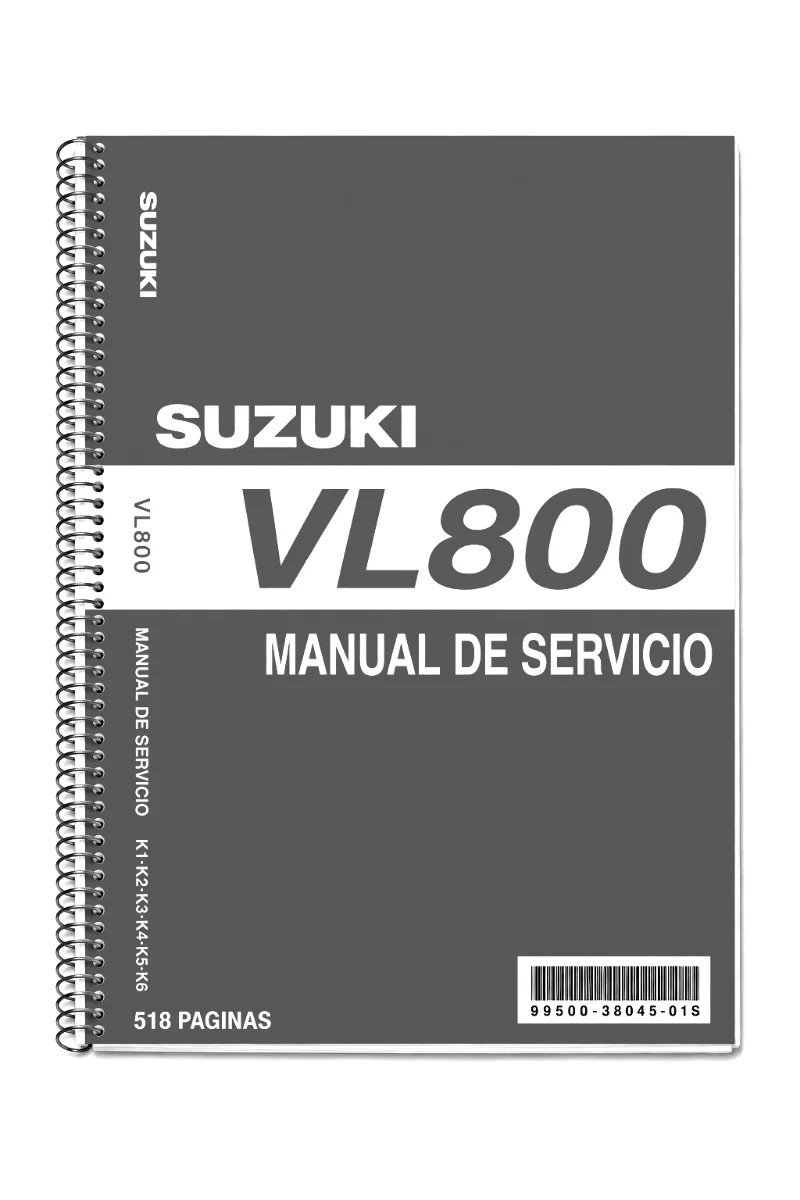 Manual de Taller Suzuki intruder VL800 2001-2006