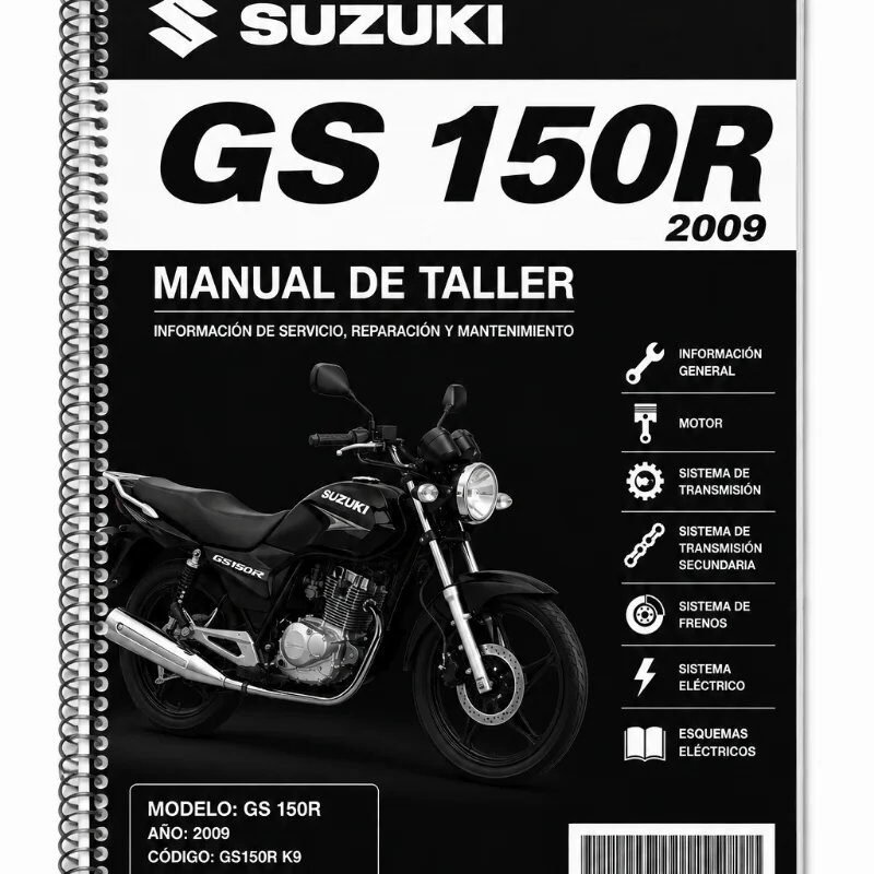 Manual Taller Suzuki GS 150R 2009