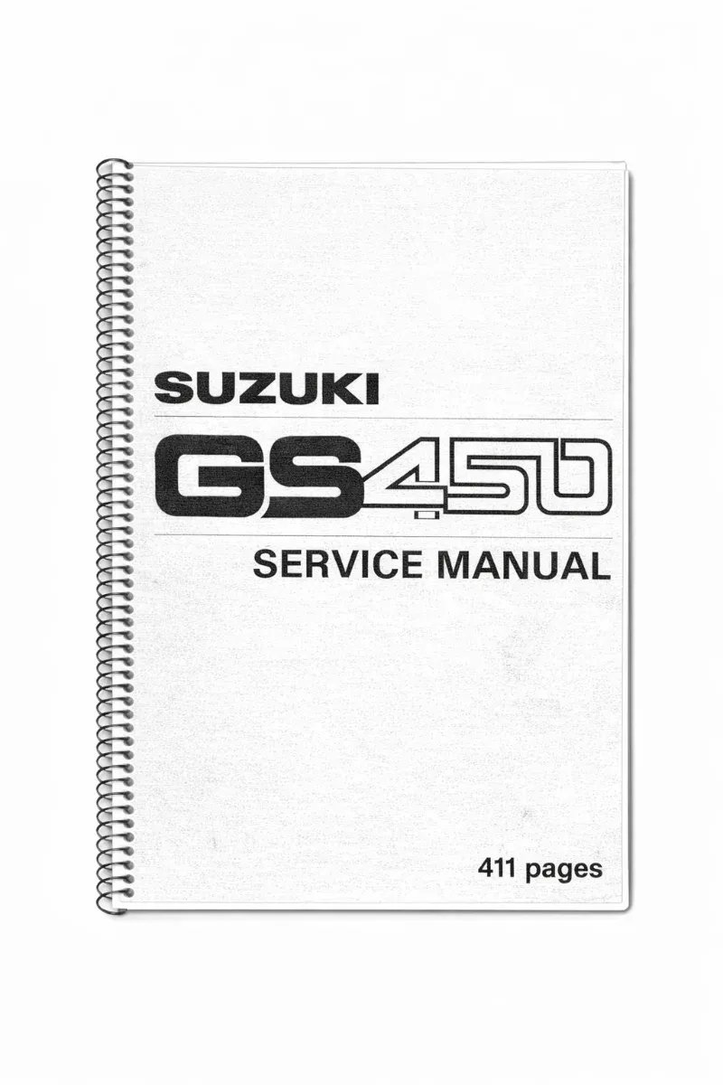 Manual de Taller Suzuki GS450 (Inglés)