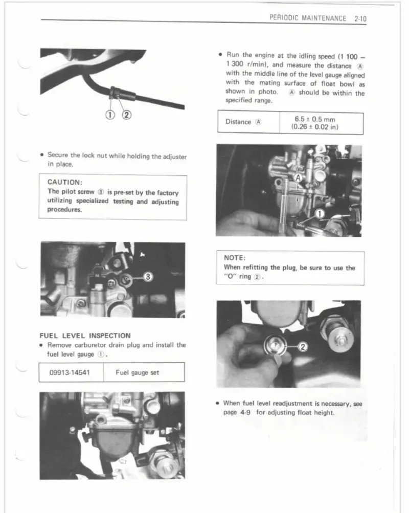 Manual de Taller Suzuki GS450 (Inglés) - Imagen 3
