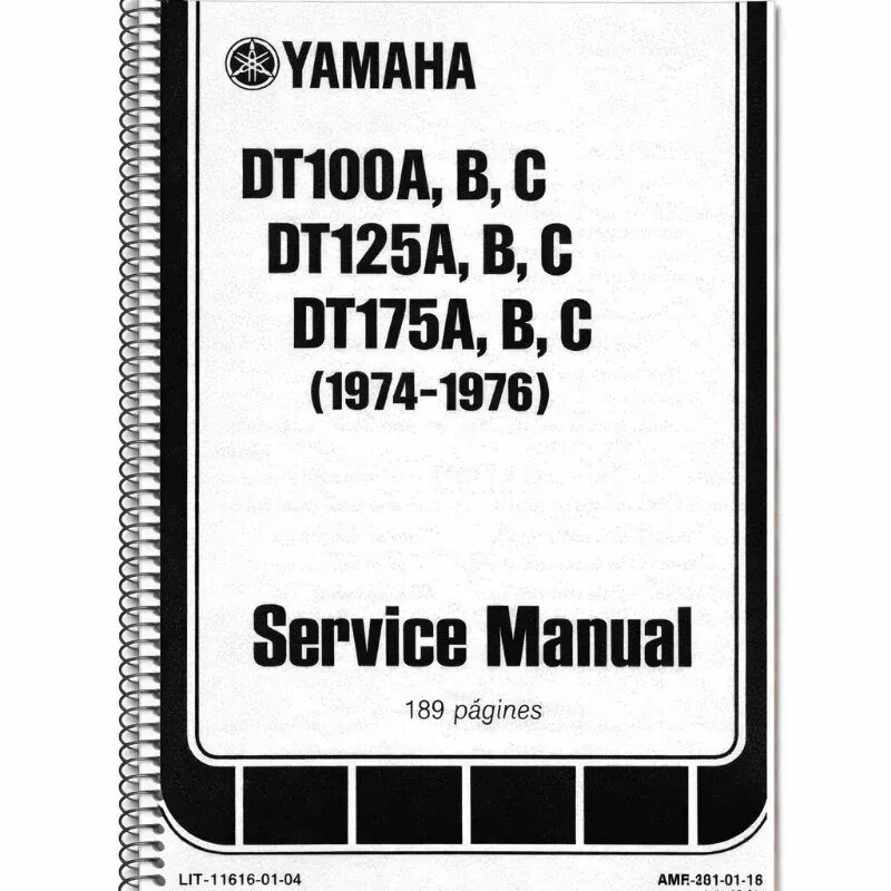 Manual de Taller Yamaha DT100-DT125-DT175 A,B,C