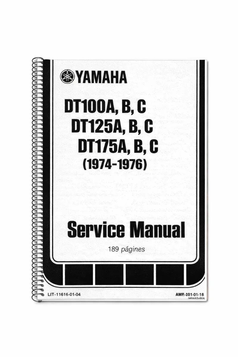 Manual de Taller Yamaha DT100-DT125-DT175 A,B,C