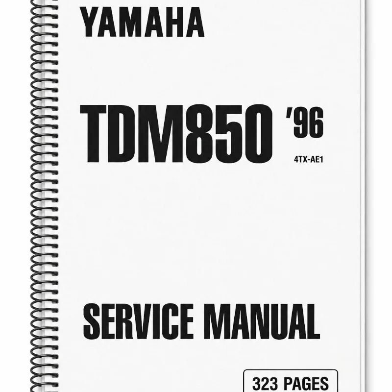 Manual Taller Yamaha TDM850 4TX 1996