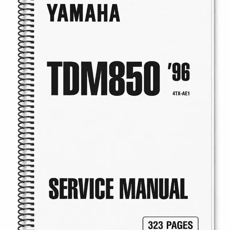 Manual de Taller Yamaha TDM850 4TX 1996