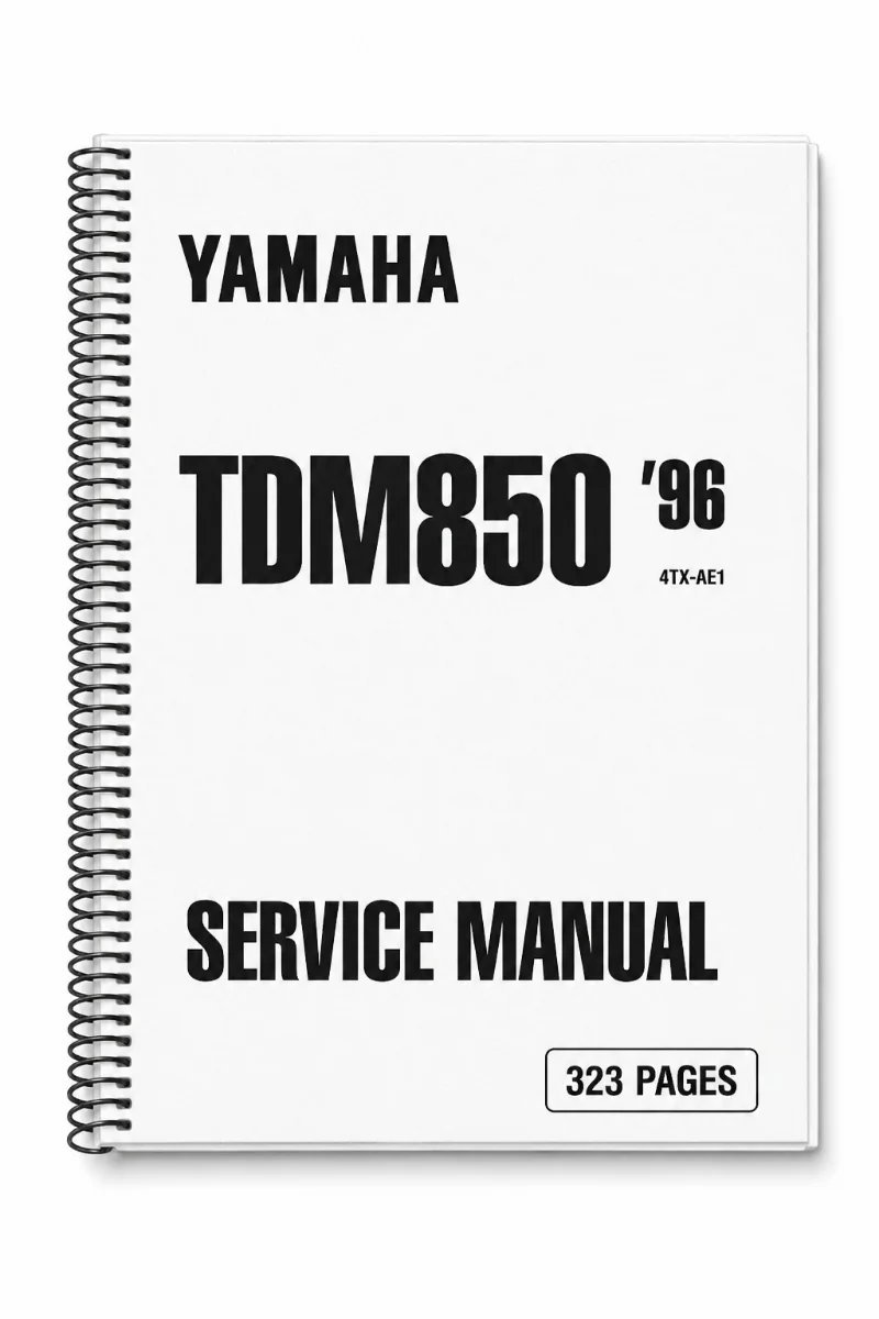 Manual de Taller Yamaha TDM850 4TX 1996