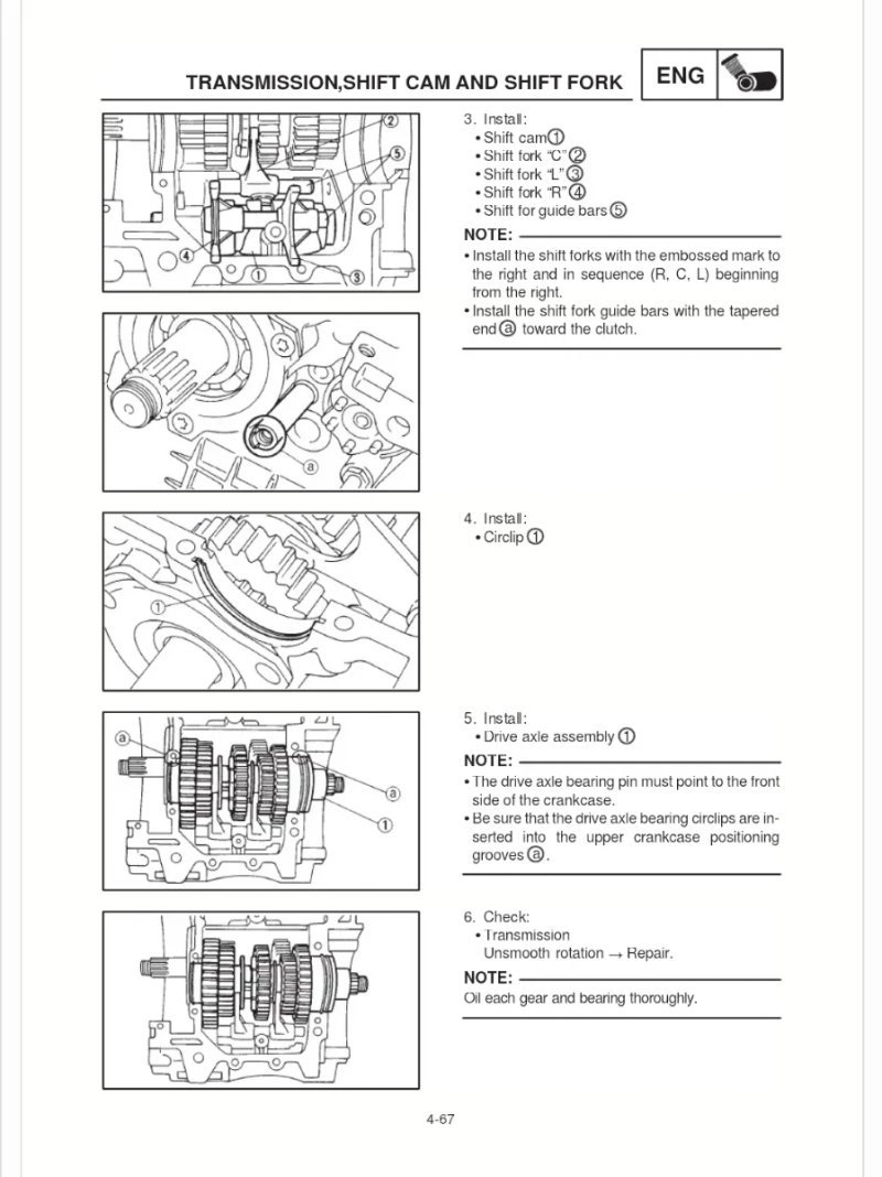 Manual de Taller Yamaha TDM850 4TX 1996 - Imagen 3