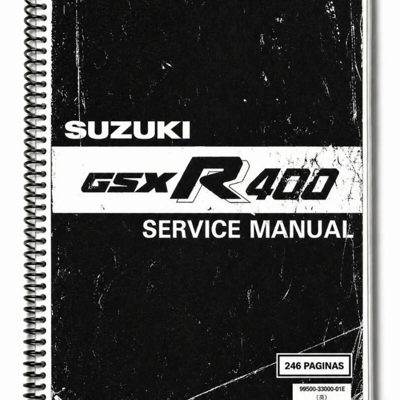 Manual de Taller Suzuki GSX-R 400 1986