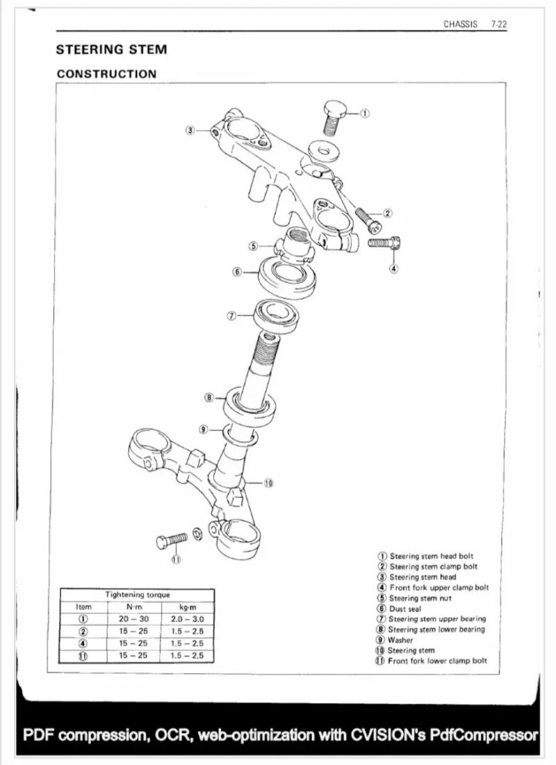 Manual de Taller Suzuki GSX-R 400 1986 - Imagen 3