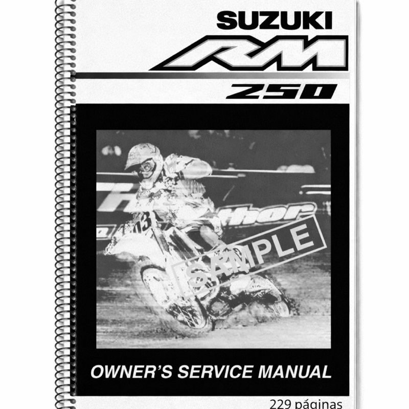 Manual de Taller Suzuki RM 250