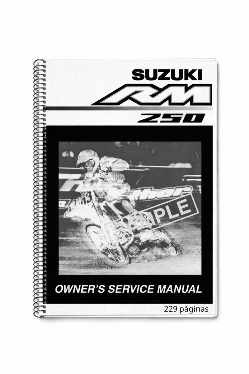 Manual de Taller Suzuki RM 250