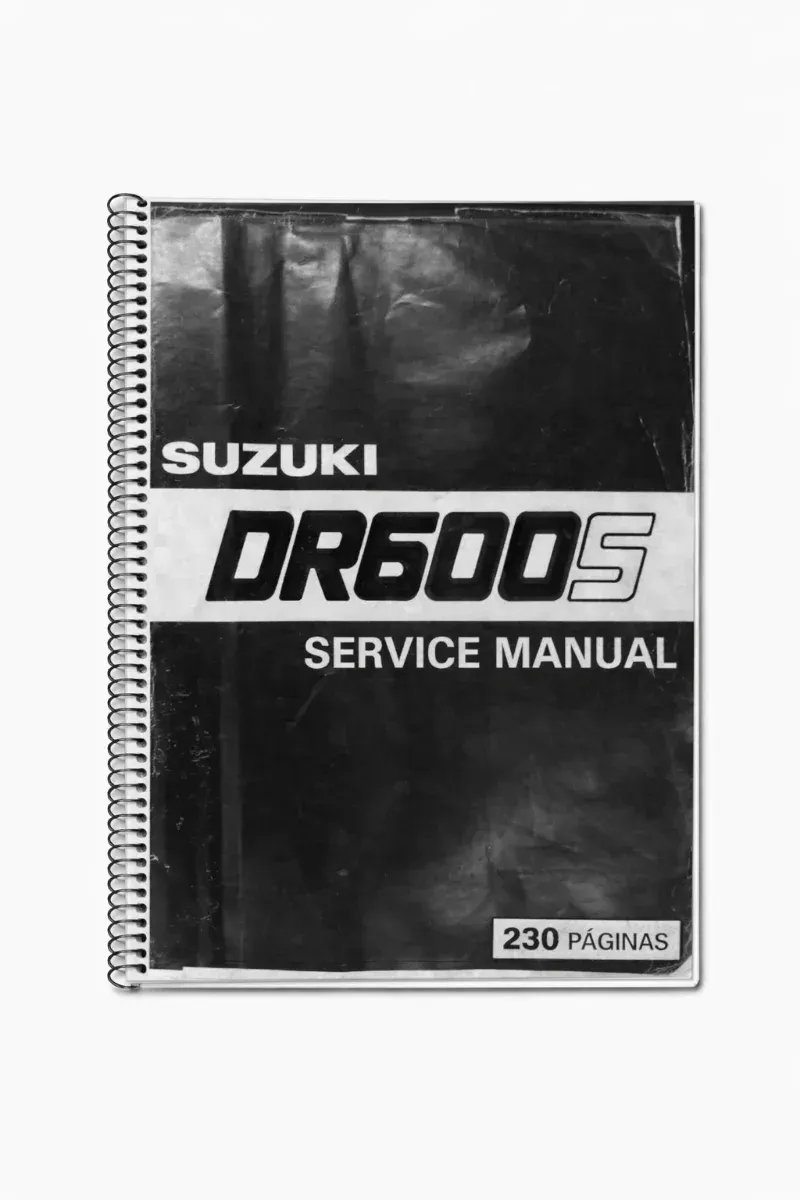 Manual de Taller Suzuki DR600S/DR500SG/DR500RG 86