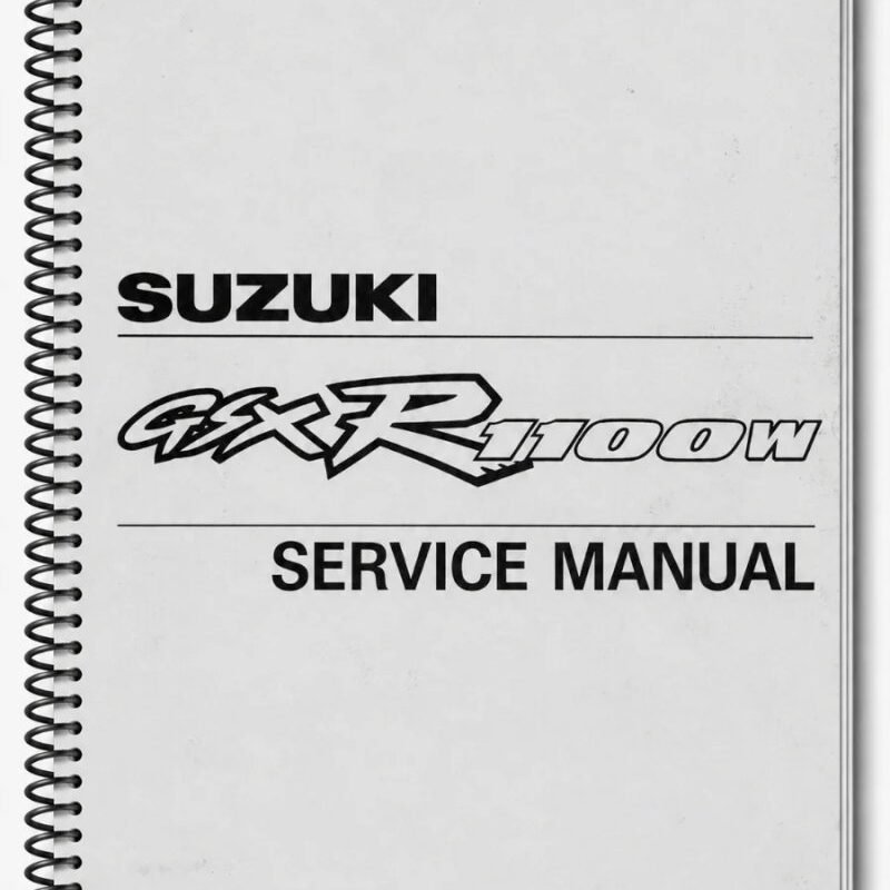 Manual de Taller Suzuki GXR1100W 1993-1996