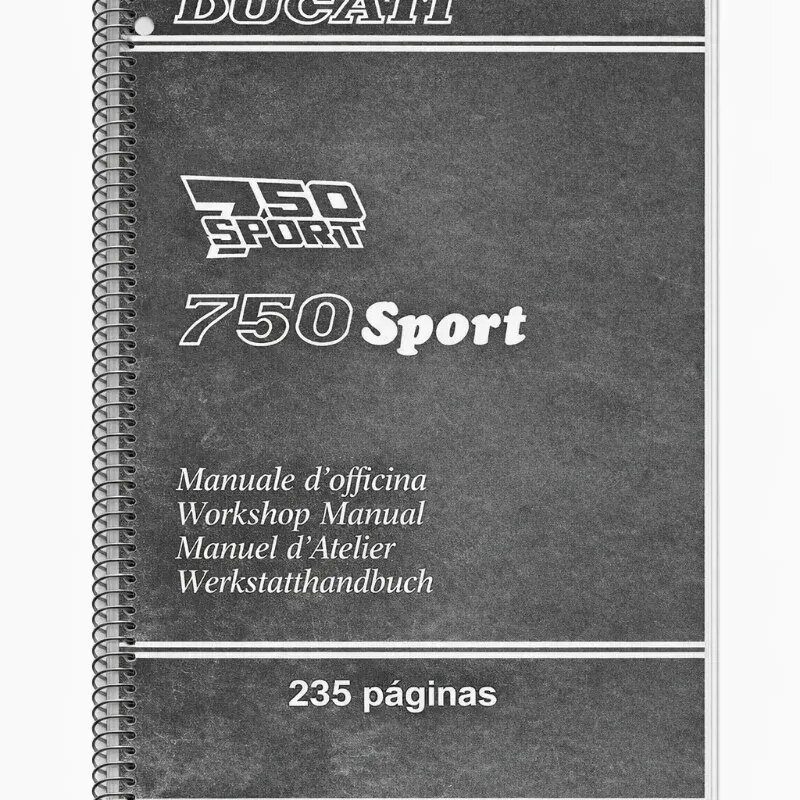 Manual Taller Ducati 750 Sport