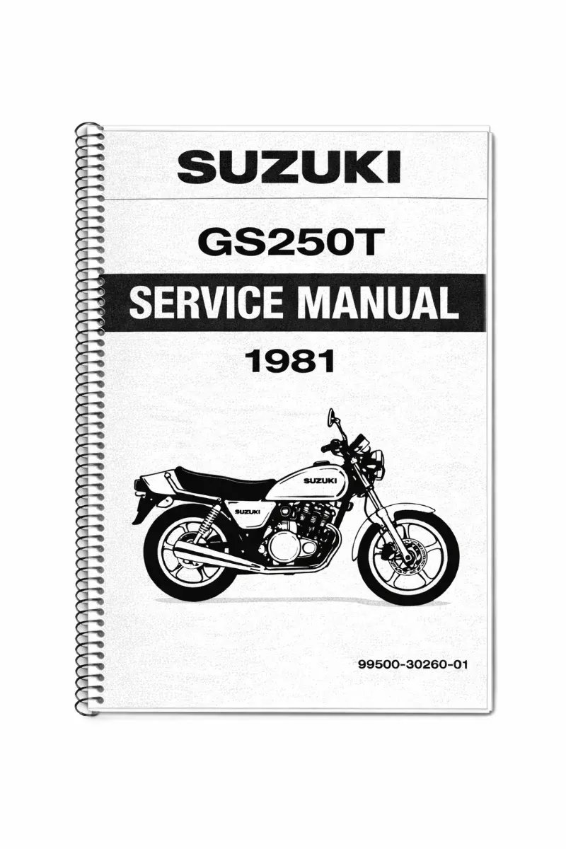Manual de Taller Suzuki GS250T 1981