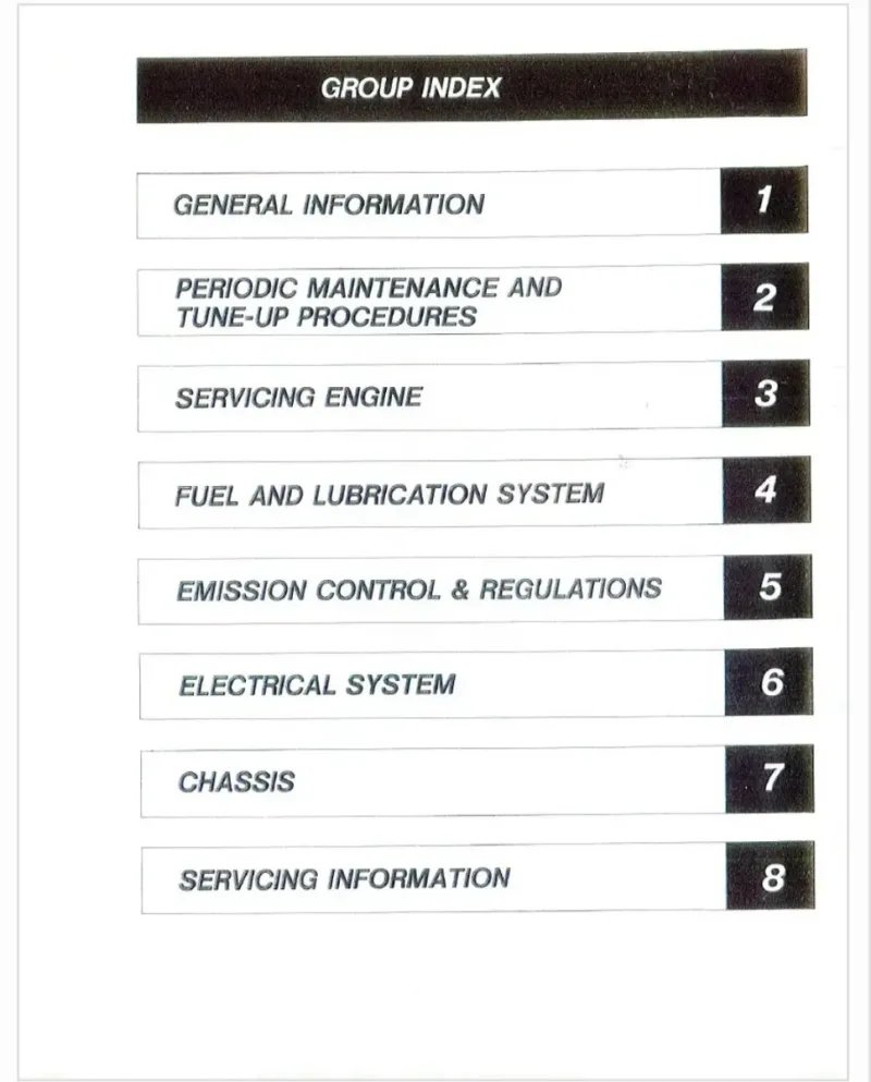 Manual de Taller Suzuki GS250T 1981 - Imagen 2
