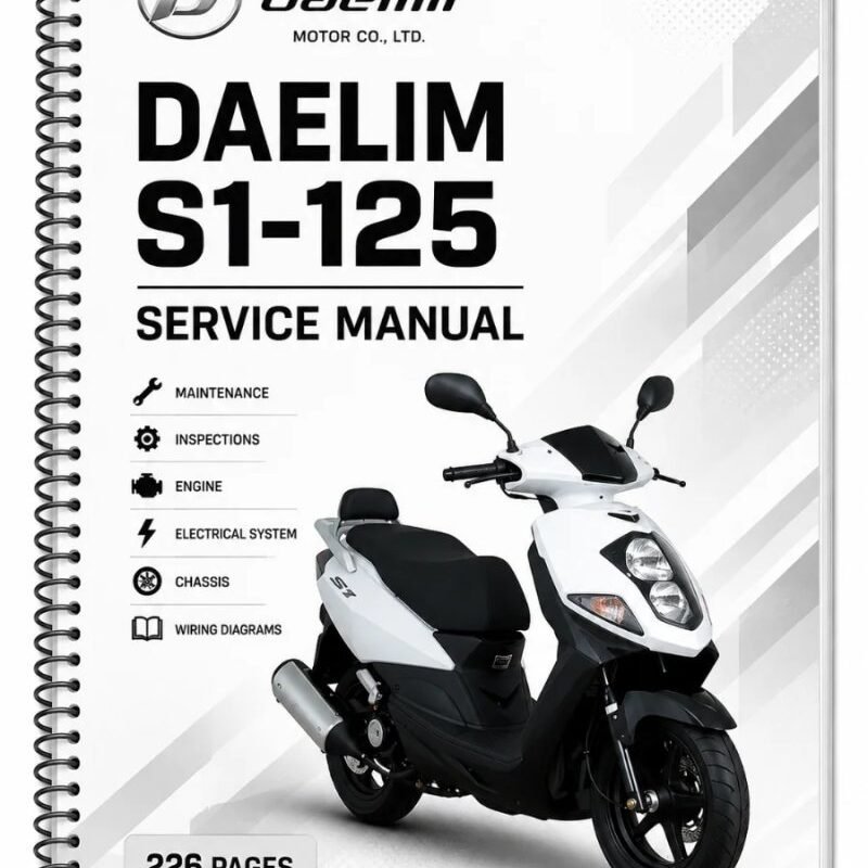 Manual Taller Daelim S1 125 (2007-2012)