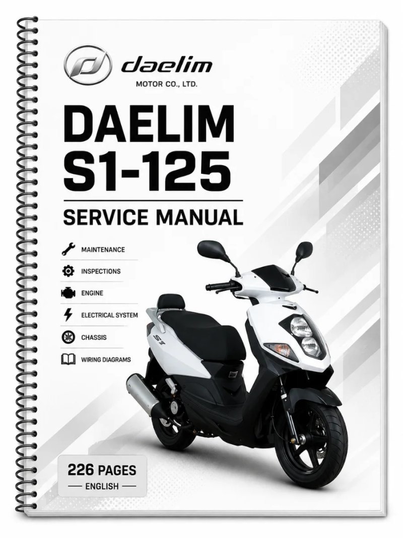 Manual de Taller Daelim S1 125 (2007-2012)