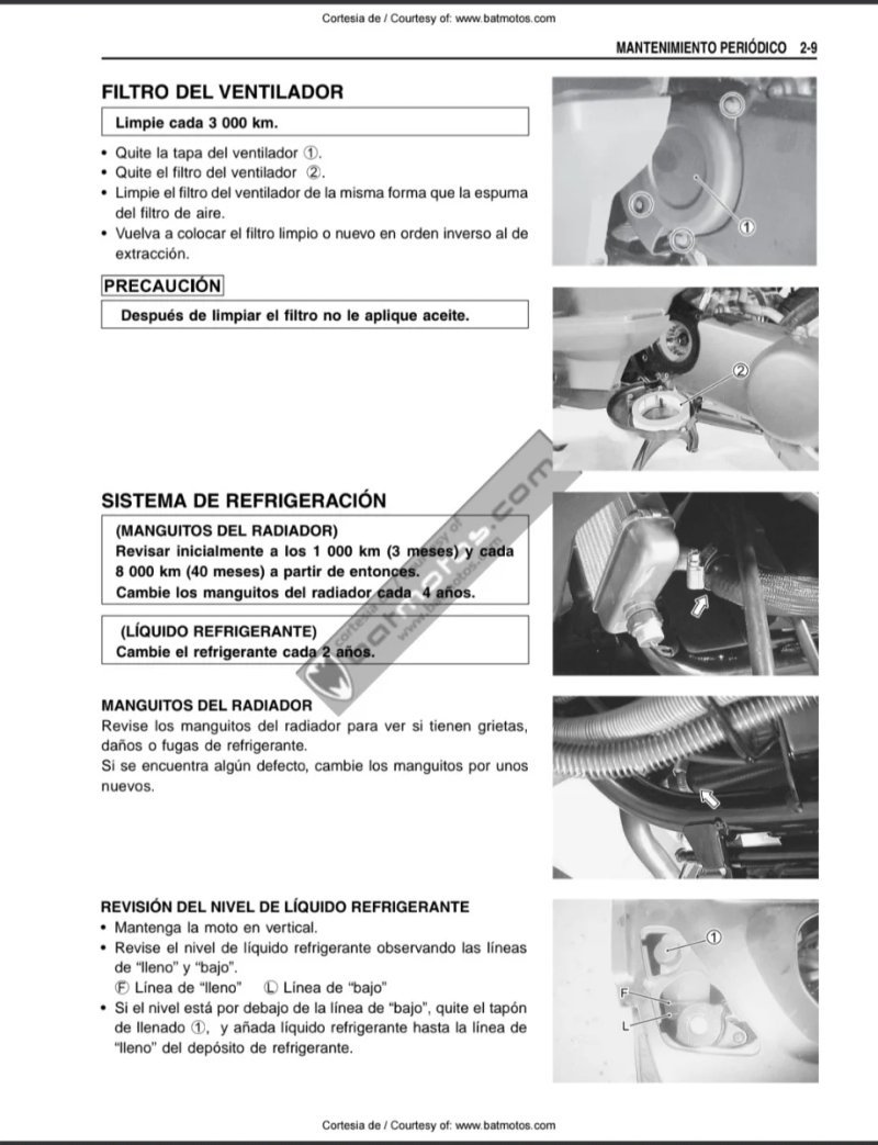 Manual de Taller Suzuki UH125/150 2006 - Imagen 3