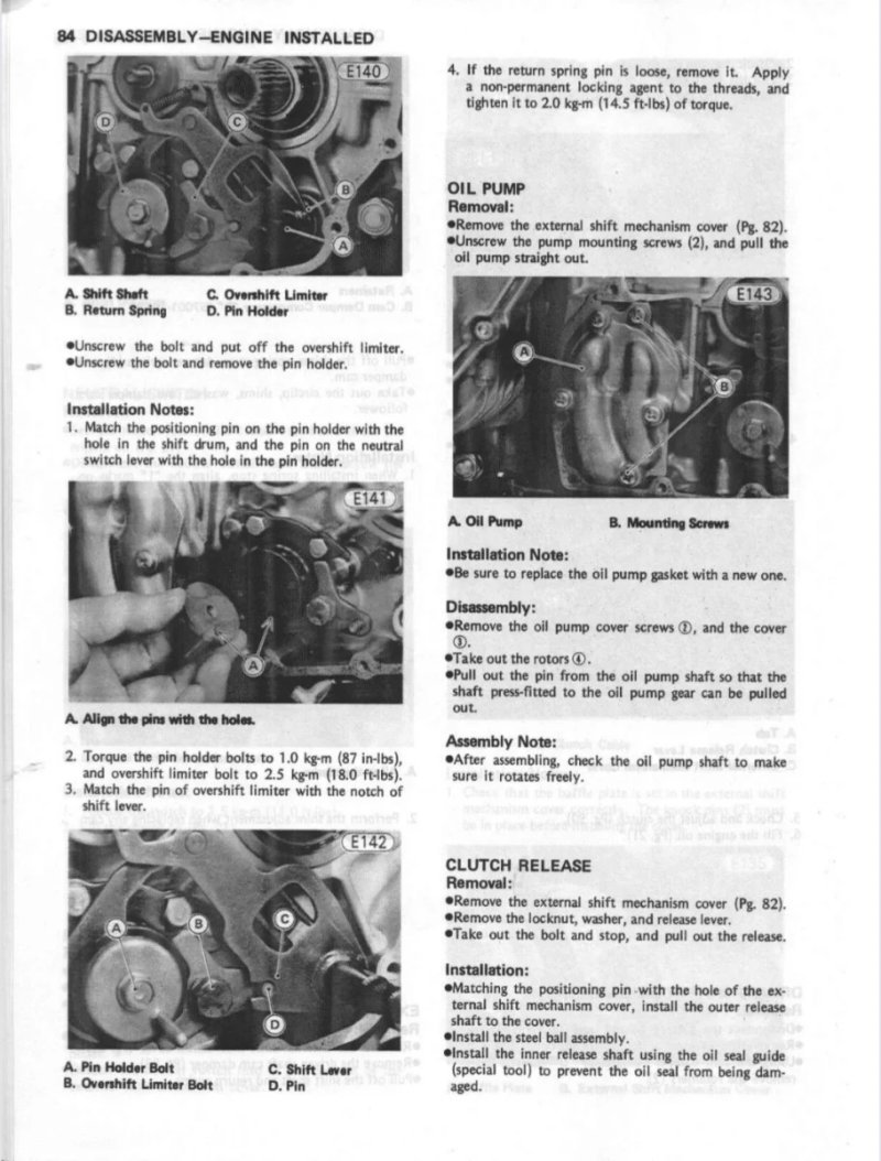 Manual de Taller Kawasaki KZ1300 1979 - Imagen 3