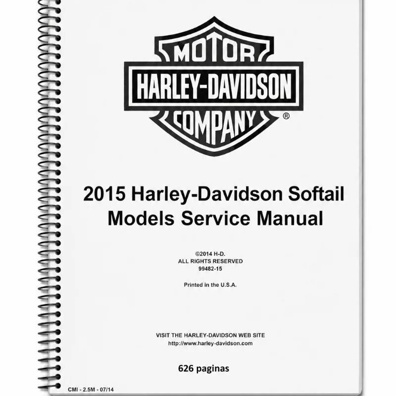 Manual de Taller Harley-Davidson Softail 2015